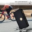 Redmi Note 14S 4G Black Leather Crossbody Phone Case - 6