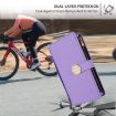 Redmi Note 14S 4G Purple Crossbody Leather Phone Case - 6