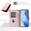 OPPO A5x 5G/4G Global Pink RFID Leather Phone Case - Smile Embossing - 3