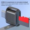 Type-C 3.0 to TF Card Reader - High Speed Mini (Silver) - 4