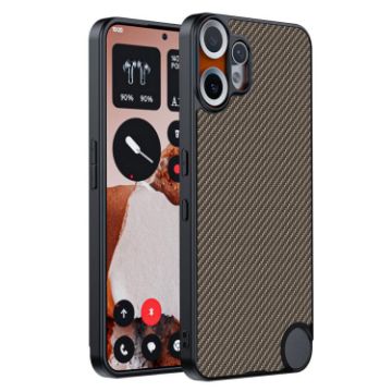 Nothing CMF Phone 2 Pro Ultra-thin Carbon Fiber Texture Case Gold - 1