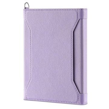 Purple RFID Anti-theft Magnetic Passport Card Holder Document Bag - 1