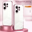 Vivo S30 Pro Mini Transparent Plating Fine Hole Phone Case - Black - 3