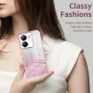 Vivo S30 Gold Gradient Glitter Powder Electroplated Phone Case - 3