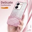 Vivo S30 Pro Mini Pink Glitter Gradient Electroplated Phone Case - 5