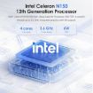 GXMO N15 Mini PC, 16GB+512GB, Intel N150 4-Core, Windows 11 (UK Plug) - 3