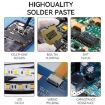 LUOWEI LW-SP1 50g Lead-free Solder Paste, 183 Degrees PCB Repair - 6