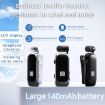 K88 Business Lavalier Single Ear Bluetooth Earphones - White Silver - 3