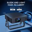 N5-A 1280x720P LCD Smart HD Projector, EU Plug, Black - 3