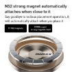 MOMAX CM35 Relaxaire Magnetic Car Aromatherapy Holder - Titanium Gold - 5