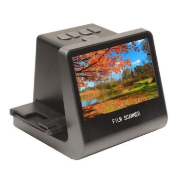 Tonivent TON170 Film Scanner, 14MP, 5" HD Screen, US Plug, Black - 1
