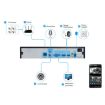 5MP Indoor IP Camera, 4X Zoom, Motion Detection, 20m Night Vision, White - 5