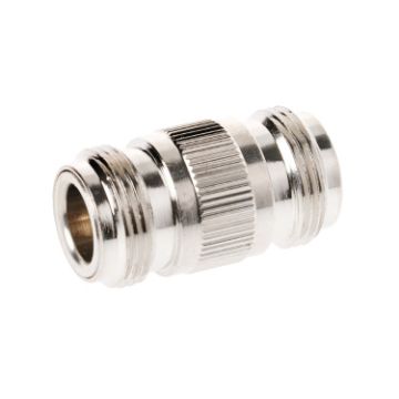 N-Type Double Female Jacks RF Coupler WiFi Coaxial Adapter Connector - 1
