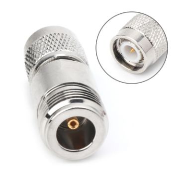 TNC Male to N Type Female Coaxial Adapter for Wifi Router Connection - 1