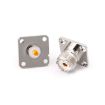 5 PCS UHF SO239 Female Flange Panel Chassis Mount Adapter - 5