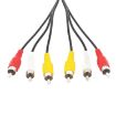 10m Good Quality Audio Video Stereo RCA AV Cable - 3