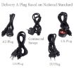 AC Adapter 19V 7.9A for Acer Aspire 1800, 5.5x2.5mm Tip (Black) - 6