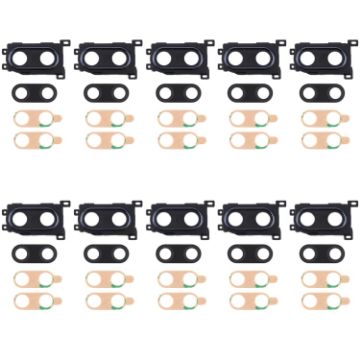 Huawei Enjoy 9 Plus Camera Lens Cover 10pcs (Black) - 1
