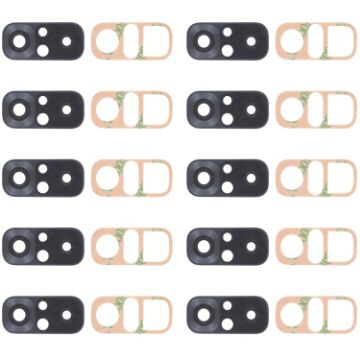 10 PCS Back Camera Lens for Xiaomi Redmi Note 10S M2101K7BG/BI/BNY Black - 1