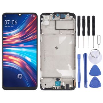 Vivo Y7s Original LCD Screen & Digitizer Assembly with Frame - 1