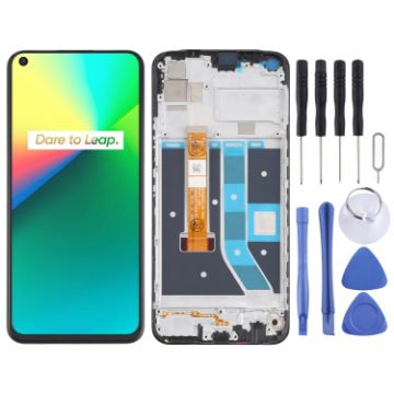 OPPO Realme 7i/C17 LCD Screen & Digitizer Assembly with Frame RMX2101/03 - 1