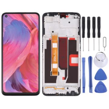 OPPO A74 5G CPH2197 CPH2263 LCD Screen & Digitizer Assembly with Frame - 1