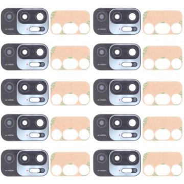 Xiaomi Redmi Note 10T 5G Back Camera Lens - 10 PCS Replacement Set - 1