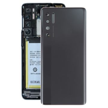 TCL 20 Pro 5G Original Black Battery Back Cover Replacement - 1
