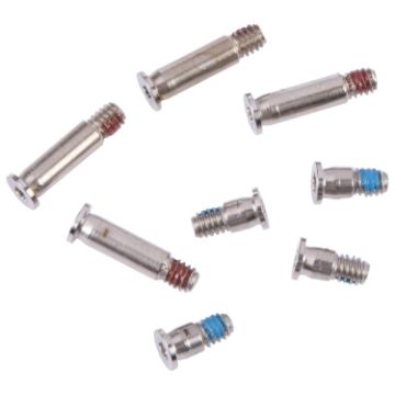 MacBook Pro Retina 16.2" A2485 2021 Bottom Cover Screws Set Silver - 1