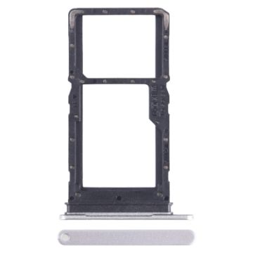 For Honor X6 Silver SIM + SIM/Micro SD Card Tray - 1