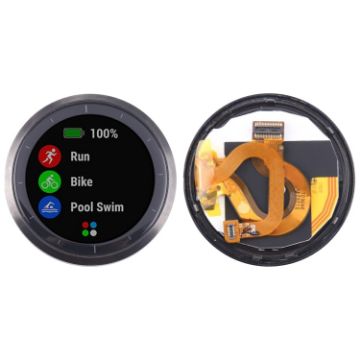 Garmin Vivoactive 4 LCD Screen with Digitizer Full Assembly (Black) - 1