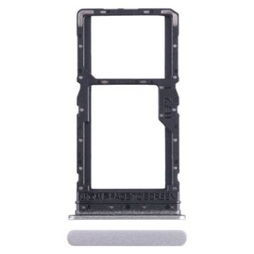 Xiaomi Redmi 12 5G Silver SIM & Micro SD Card Tray Replacement - 1