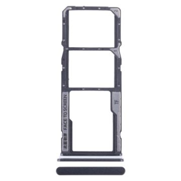 Xiaomi Redmi Note 12 4G SIM & Micro SD Card Tray Set - Black - 1