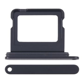 iPhone 16 Dual SIM Card Tray Black Replacement - 1