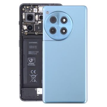 OnePlus Ace 3 Battery Back Cover & Camera Lens Cover - Blue - 1