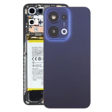 OPPO Reno13 Battery Back Cover & Camera Lens Cover - Dark Blue - 1