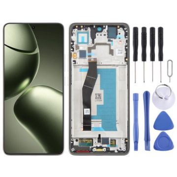 Xiaomi 14T AMOLED LCD Screen Digitizer Assembly with Frame Grey - 1