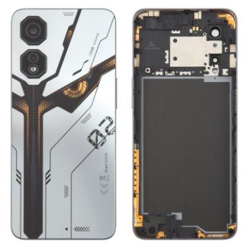 ZTE nubia Neo 2 Z2352N Silver Plastic Battery Back Cover with Lens Cover - 1