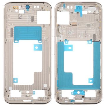 Google Pixel 9 Pro XL Gold Original Middle Frame Bezel Plate - 1