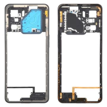 ZTE nubia Neo 3 Black Plastic Middle Frame Bezel Plate Replacement - 1