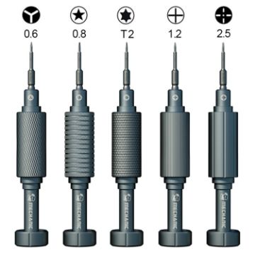 MECHANIC Mortar Mini iShell 5 in 1 Precision Screwdriver Set for Phone Repair - 1