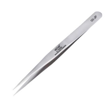 Vetus 00-JP Antimagnetic Stainless Steel Precision Tweezers - 1