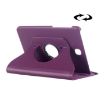 Galaxy Tab S2 8.0 Purple Leather Case - 360 Rotation & Holder - 1