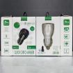 QC3.0 Dual USB Car Charger + 8 Pin Fast Charging Line Kit (Black) - 8