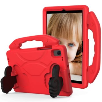 Samsung Galaxy Tab A7 10.4 (2020) Kids EVA Protective Case with Stand - Red - 1