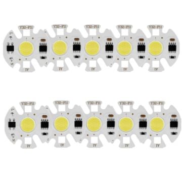 5 PCS COB LED Light Chip 5W Cold White AC 220V Bulb for DIY Spotlight - 1