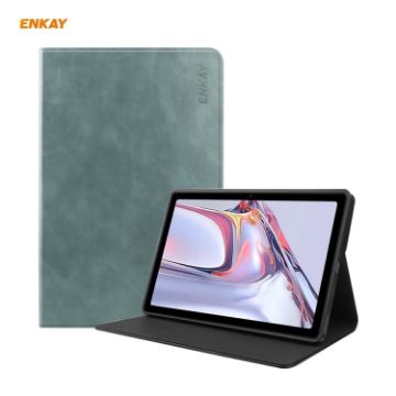 Samsung Galaxy Tab A7 10.4 T500/T505 ENKAY Green Leather Case - 1