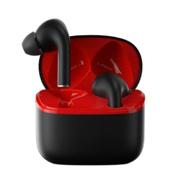 JM13 TWS Bluetooth 5.0 Earphones, Touch Control, Stereo Bass, Black - 1