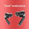 JM13 TWS Bluetooth 5.0 Earphones, Touch Control, Stereo Bass, Black - 5