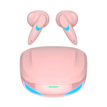 G10 TWS 5.2 True Stereo Touch Bluetooth Earphone - Pink - 1
